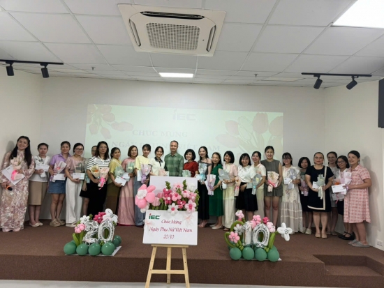 IEC Corporation rộn ràng Ngày hội 20/10 – Tôn vinh một nửa yêu thương
